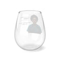 تحميل الصورة في عارض المعرض، Picture - Fur, Slobber, Scratches - Stemless Wine Glass, 11.75oz