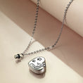 Load image into Gallery viewer, Love Footprints Ashes Urn Necklace: A Cherished Keepsake for Pet Lovers - 5 Styles