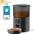 تحميل الصورة في عارض المعرض، Autofeder 4L Smart Automatic Pet Feeder - Battery-Powered with LCD Display and Stainless Steel Bowl
