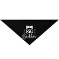 Load image into Gallery viewer, Big Brother Black Dog Bandana: Pregnancy Announcement Dog Bandana Scarf