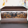 Load image into Gallery viewer, Eternal Remembrance: Hand Made Traditional Chinese Wooden Bone Ash Box Pet Urn 15 different Styles