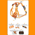 Load image into Gallery viewer, Non-Pull Tactical Style Dog Harness Leash