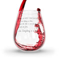 تحميل الصورة في عارض المعرض، Vet Tech - Everything on Fire - Stemless Wine Glass, 11.75oz
