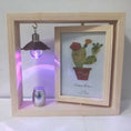 Load image into Gallery viewer, Cherished Memories: Photo Frame Keepsake Cremation Urn Jar Holder
