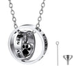 Load image into Gallery viewer, Heart Urn Necklace for Ashes - A Loving Memorial Keepsake
