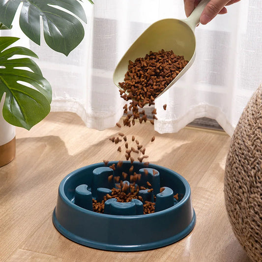 Slow Feeder Bowl for Dogs - Anti-Gulping Pet Food Dish