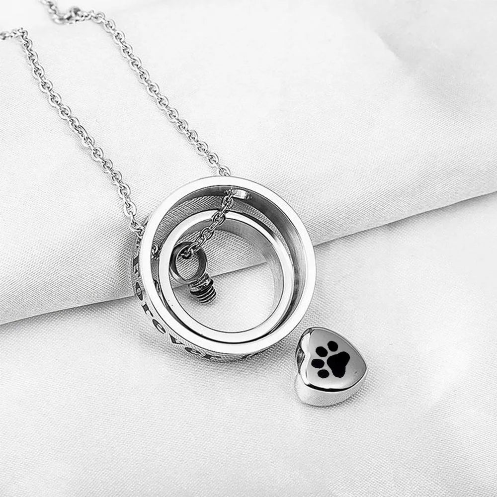 Heart Urn Necklace for Ashes - A Loving Memorial Keepsake