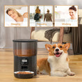 Load image into Gallery viewer, Autofeder 4L Smart Automatic Pet Feeder - Battery-Powered with LCD Display and Stainless Steel Bowl
