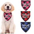 تحميل الصورة في عارض المعرض، Adopt Me Dog Bandanas: مجموعة وشاح منقوشة للكلاب والقطط والحيوانات الأليفة 
